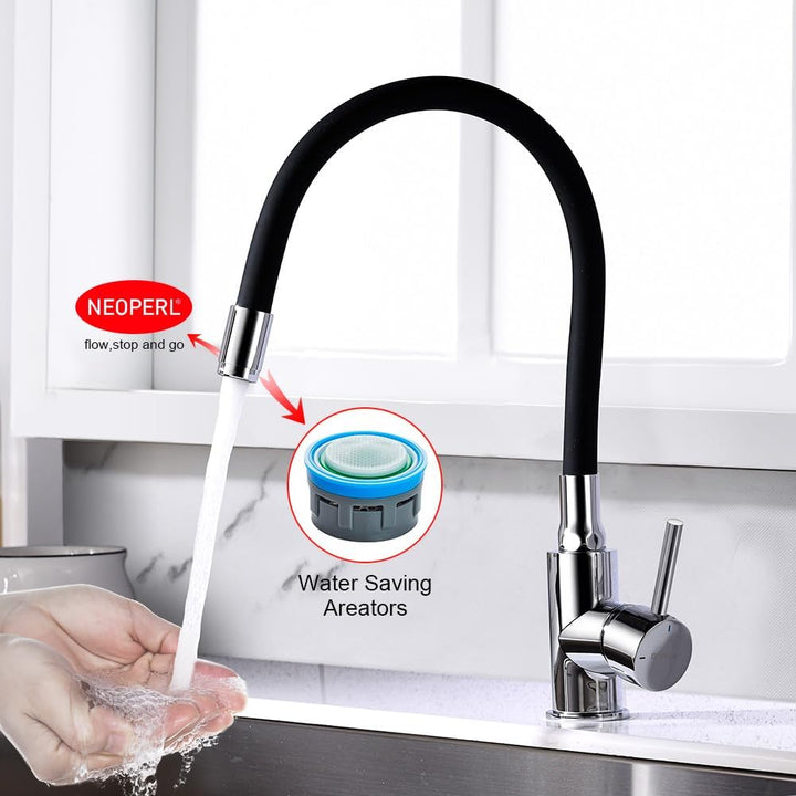 GRIFEMA GRIFERÍA DE COCINA-G4002-2 | Küchenarmatur - Wasserhahn Küche mit Flexibler Auslauf, Hoher A