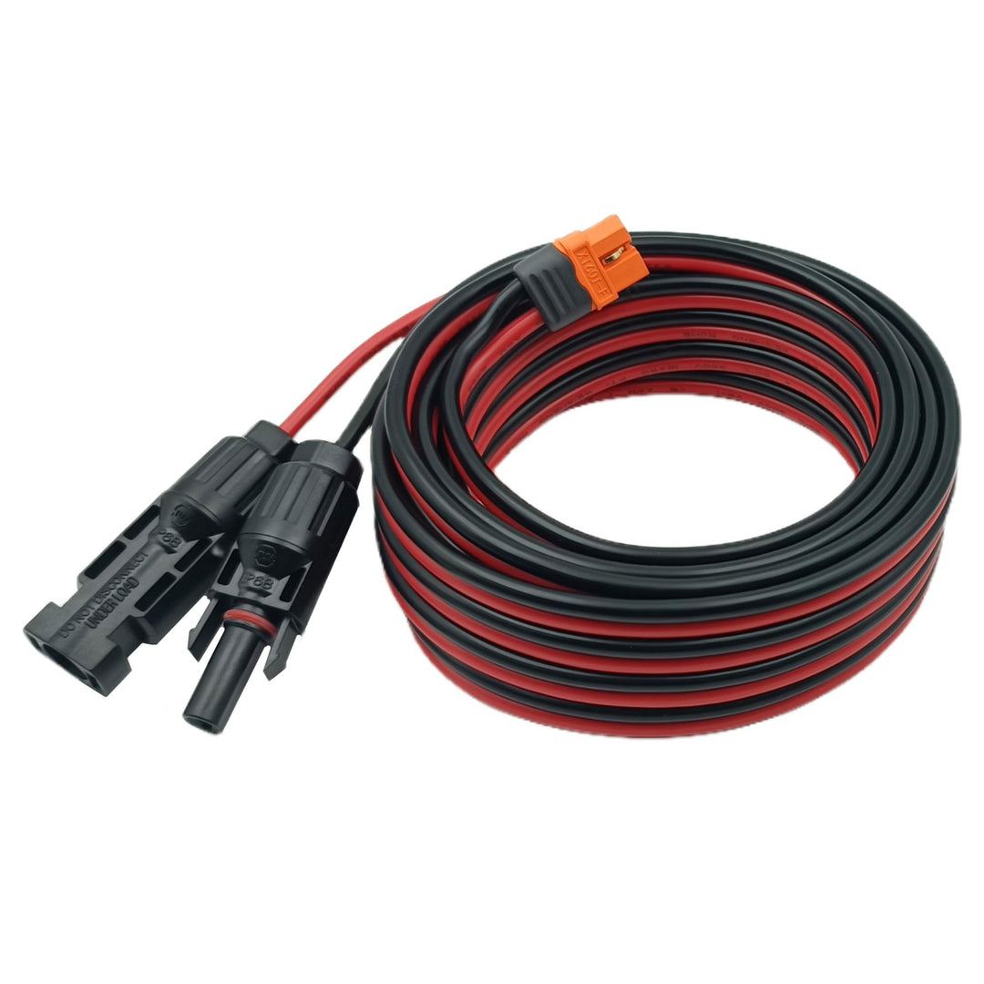 YIMIKEDAYA Solar auf XT60i Kabel 12AWG 4mm² XT60I-F Adapter Solarkabel Verlängerung Kompatibel mit E