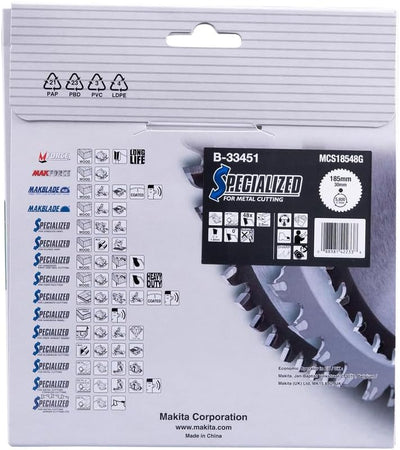 Makita Specialized Saegeblatt, 185 x 30 mm, 48Z, B-33451