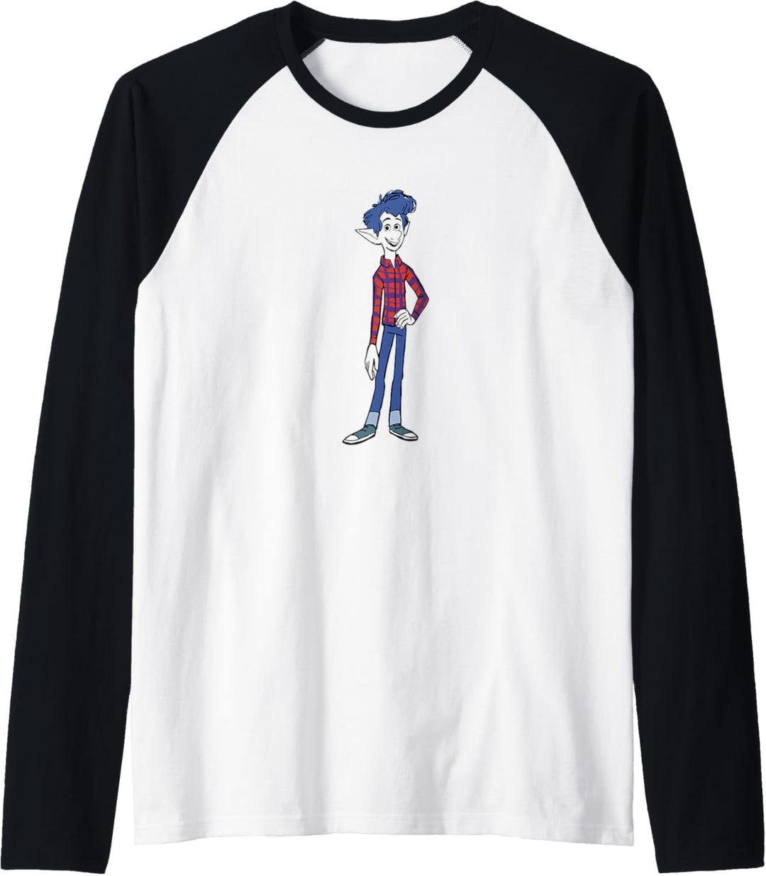 Disney Pixar Onward Ian Lightfoot Portrait Raglan