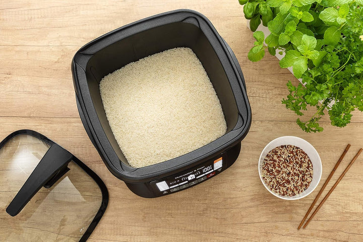 SENCOR MULTIFUNKTIONALE FRITTEUSE/18 Funktionen/Kapazität von 4,8 Litern/Griff mit cooler Touch-Tech