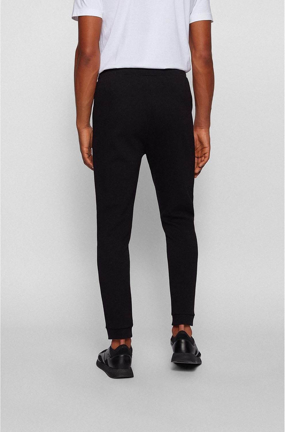 BOSS Herren Hadiko Curved Jogging Hose, Black001