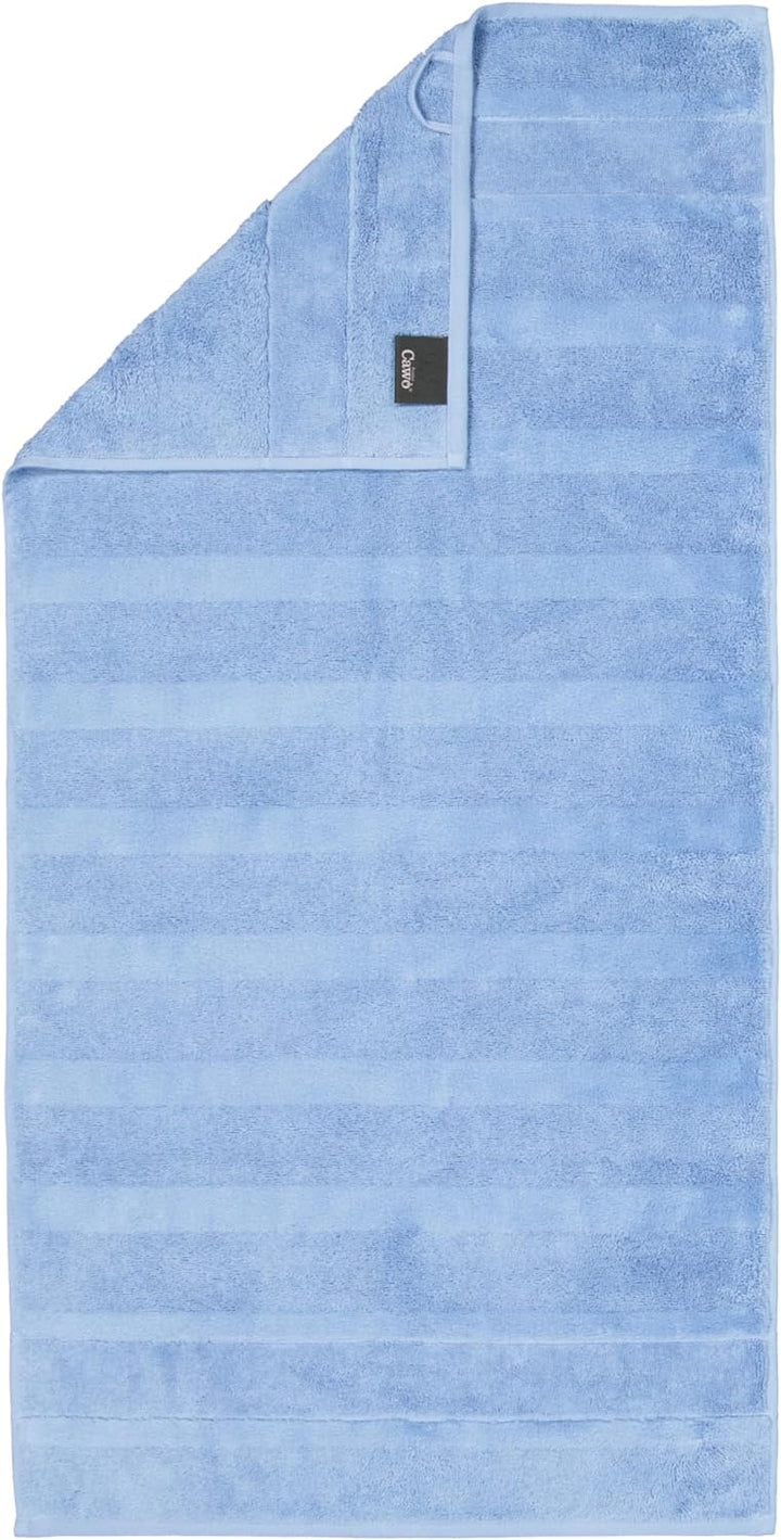 CAWÖ Home Handtücher Noblesse2 Uni 1002 Sky - 138 Duschtuch 80x160 cm, Duschtuch 80x160 cm