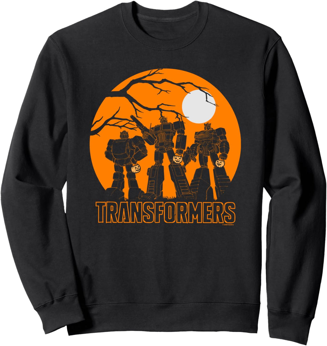 Transformers Halloween Optimus Haunt Silhouettes Sweatshirt