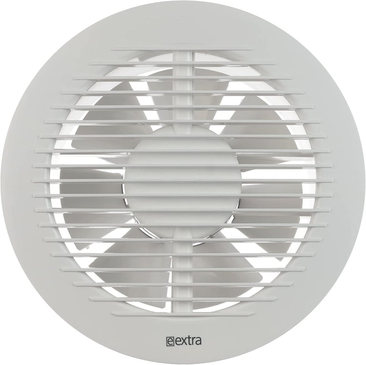 Ø 150mm Weiss Badlüfter - Ventilator mit Kugellager - Lüfter für Effiziente Belüftung im Bad Kuche W