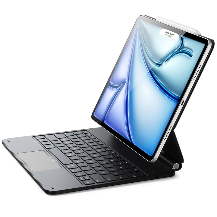 ESR Rebound Magnetische Keyboard Hülle, iPad Tastatur kompatibel mit iPad Pro 12.9 2022/2021, Freisc