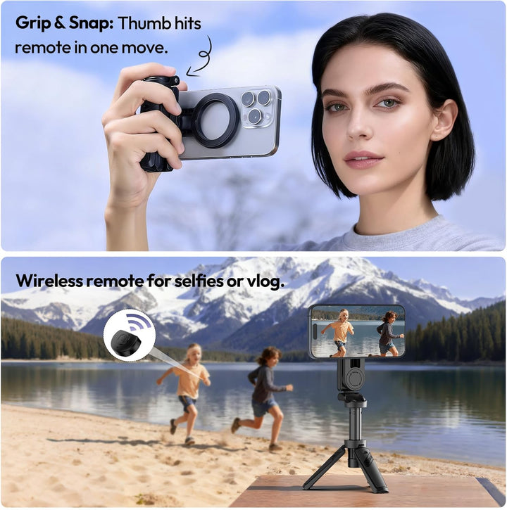 Ulanzi JJ03 Pocket Selfie Stick Stativ magnetisch mit Fernbedienung