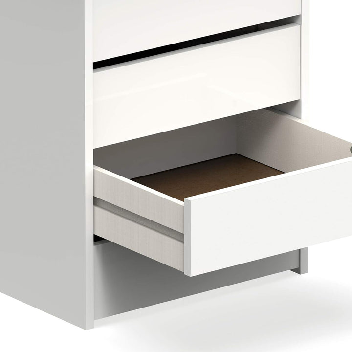 MUEBLES PITARCH Turin schubladen, Melamin, weiss, Blanco Brillo