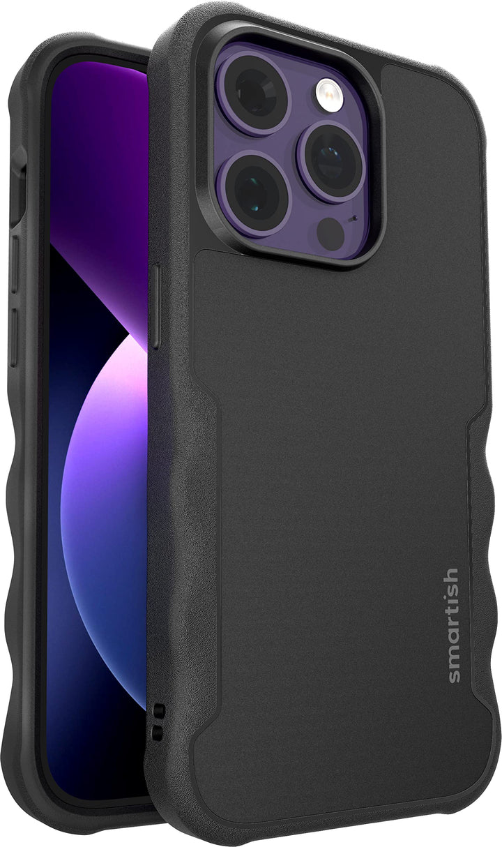 Smartish iPhone 14 Pro Schutzhülle - Gripzilla Kompatibel mit MagSafe [Robust + Tough] Gepanzerte Sl