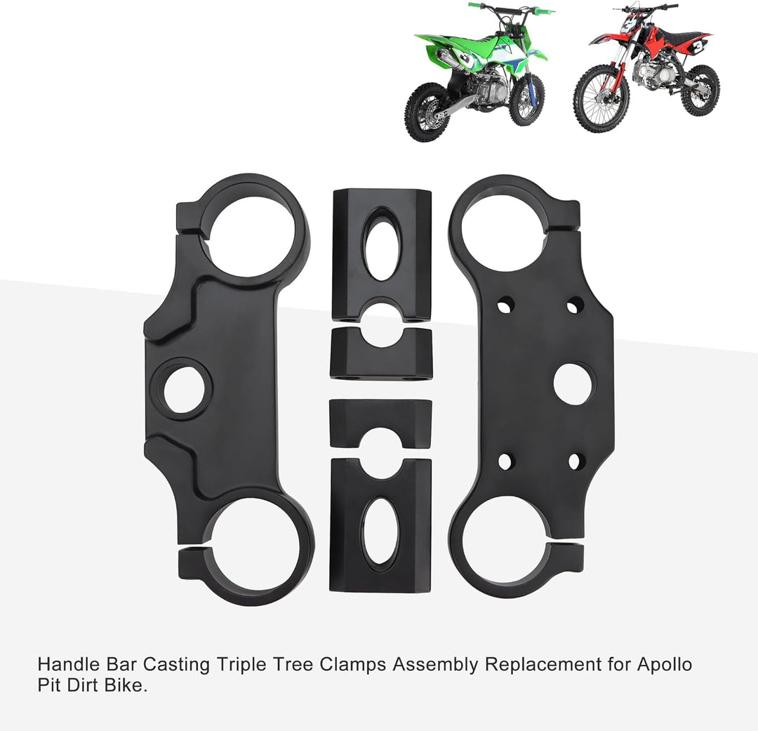 GOOFIT Lenker Griff Casting Dreifache Baum Klampe Gruppe Ersatz für Apollo Pitbike Dirtbike