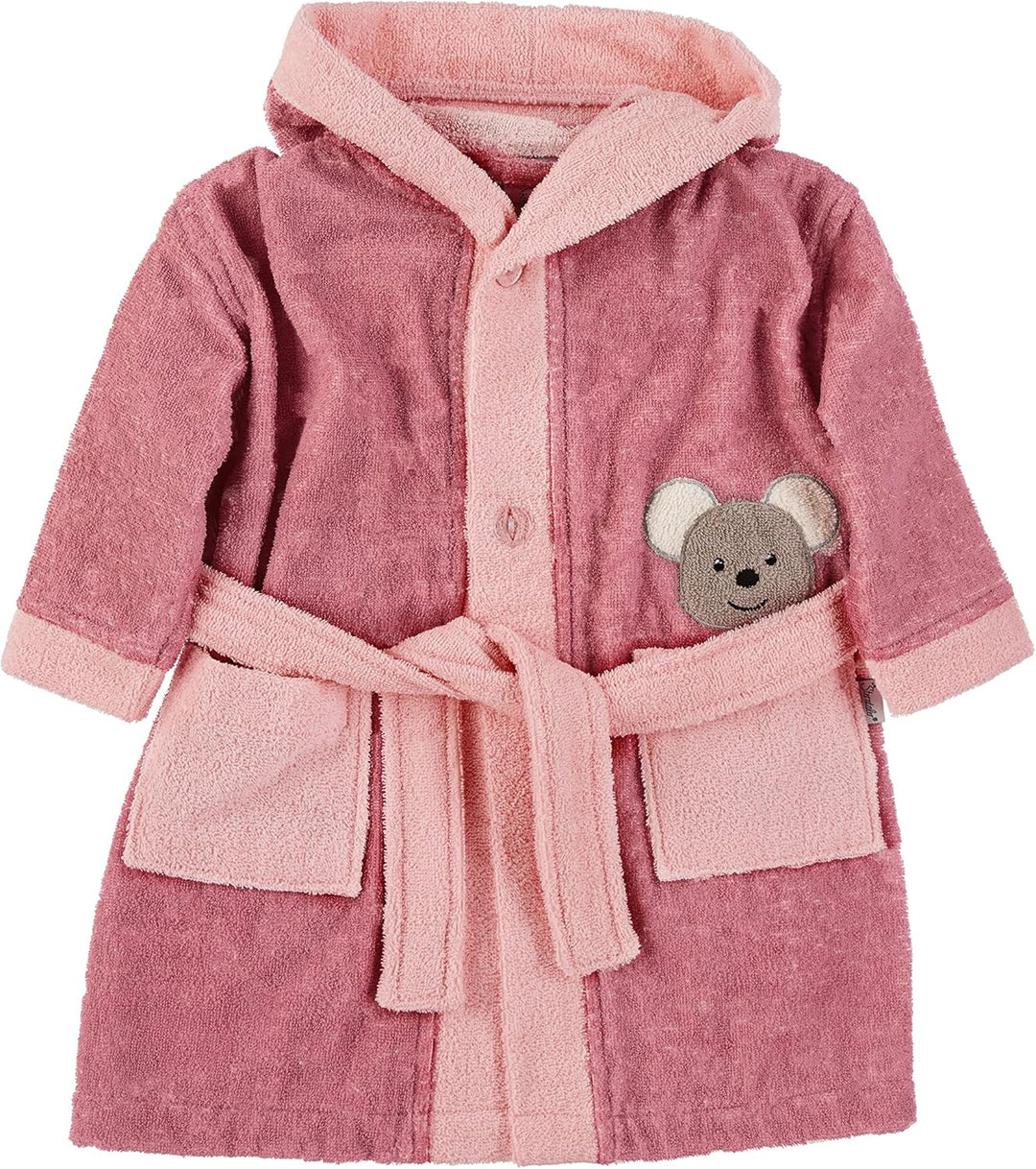 Sterntaler Unisex Baby Bademantel Mabel Bathrobe 92, 92