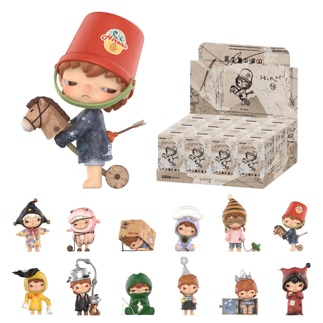 POP MART Hirono Echo Series Figures Anime Actionfiguren Sammelfiguren Sammler Kunstspielzeug Spielze