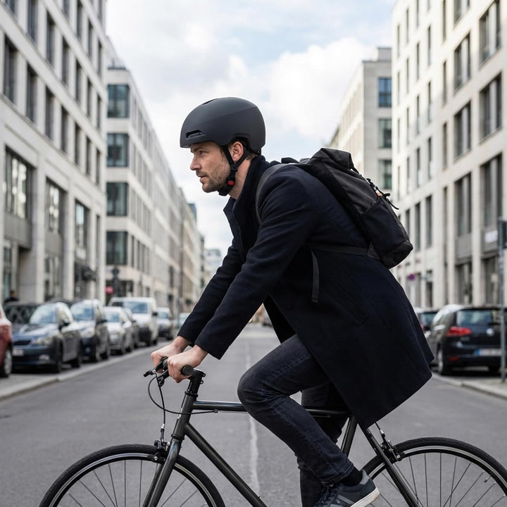 Alpina HAARLEM - Robuster, sicherer und Individuell Anpassbarer &amp; Leichter Urban Fahrradhelm Für Erw