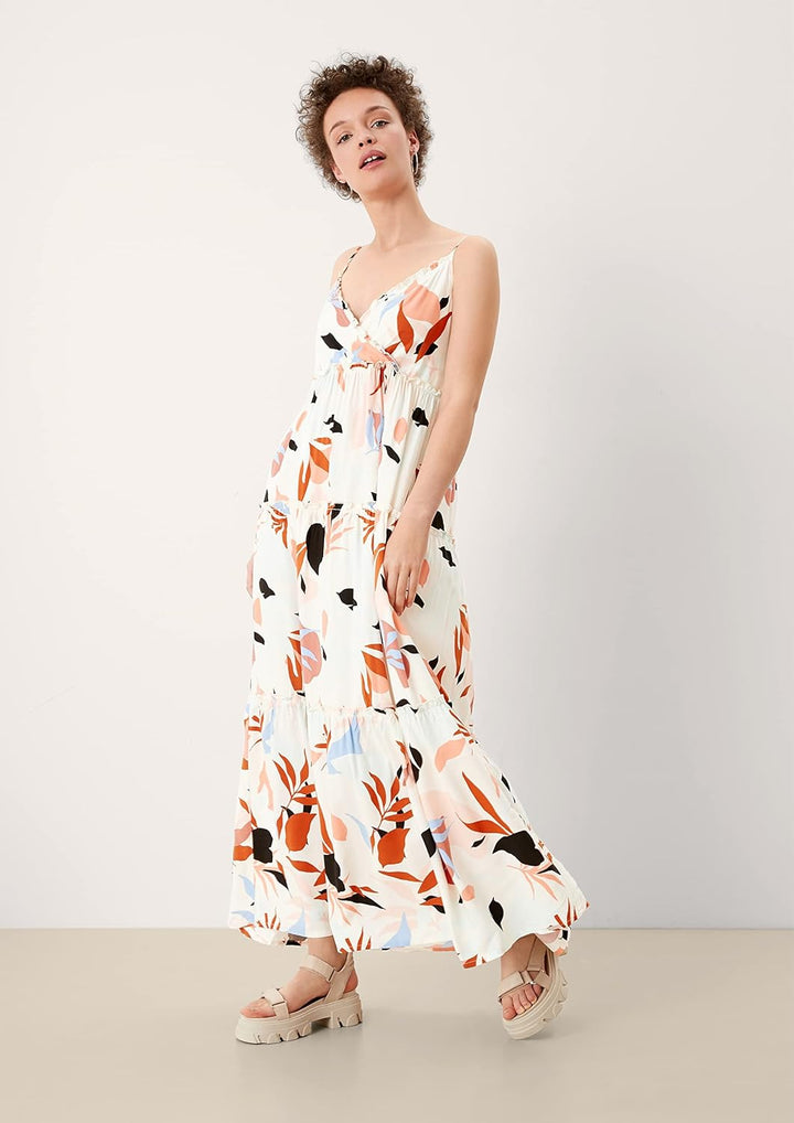 Q/S designed by Damen Kleid 34 Helles_beige, 34 Helles_beige