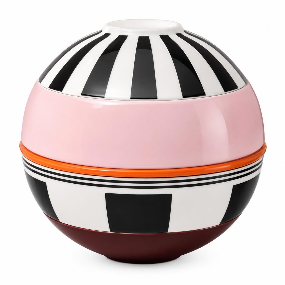 Villeroy &amp; Boch - La petite Boule memphis, Geschirrset Porzellan, Schalenset, 5 tlg. Servier Set, 14