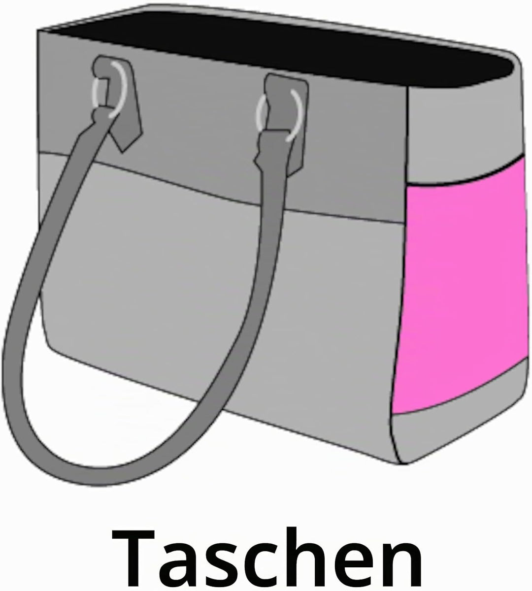 Hundetasche - Tragetasche Lior Grau – 45x19x29cm – Textil – Öffnungen vorn/Oben – Boden herausnehmba
