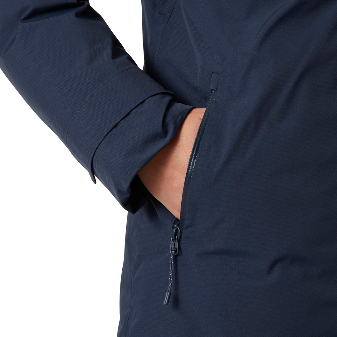 Helly Hansen Damen Adore Isolierter Regenmantel L 597 Marineblau, L 597 Marineblau
