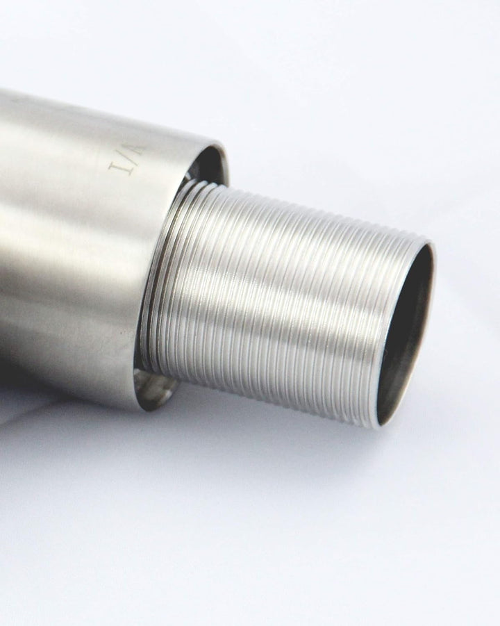 VBChome Inox Spültischarmatur Inox Silber Edelstahl 360°drehbar U- Form Küche Wasserhahn Küchenarmat