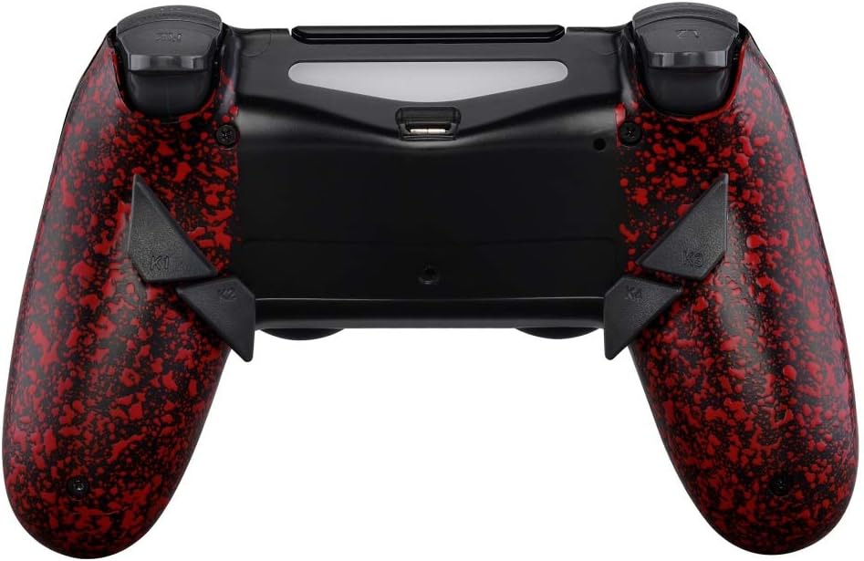 eXtremeRate Programmierbar Dawn Remap Kit für ps4 Controller, Rückseite Hülle Gehäuse Case&Upgrade-B