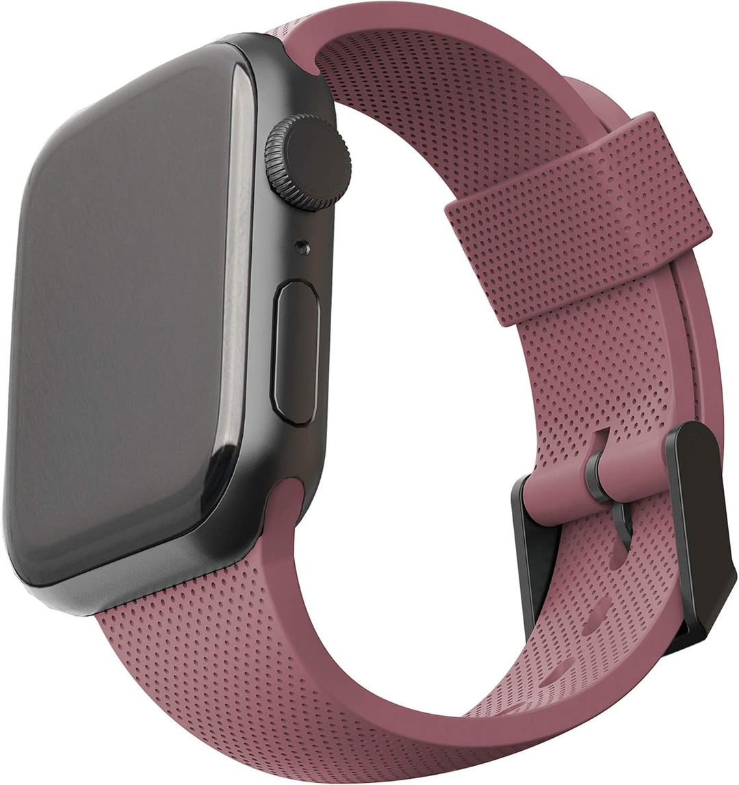 U by UAG [U] Dot Strap Silikon Armband für Apple Watch 38mm / 40mm [Watch SE, Series 6 / Series 5 /