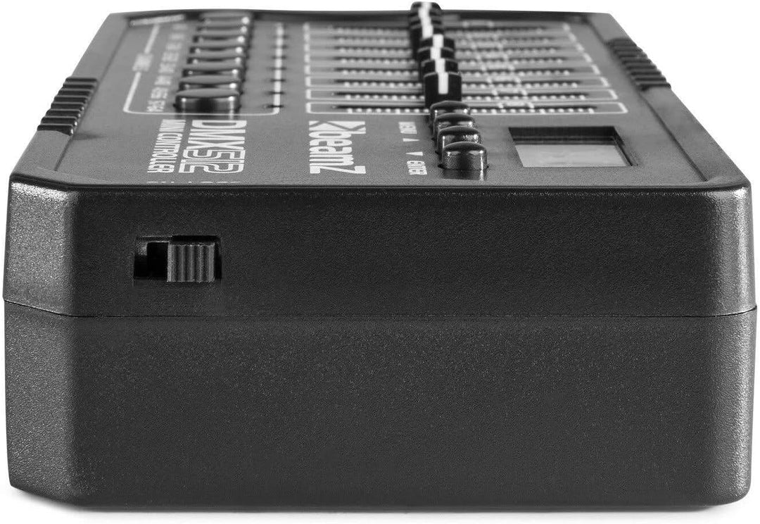 BeamZ DMX-512MINI - DMX Controller, Akku Lichtmischpult, 64 Kanäle, 8 Stunden Akkulaufzeit, mobiler