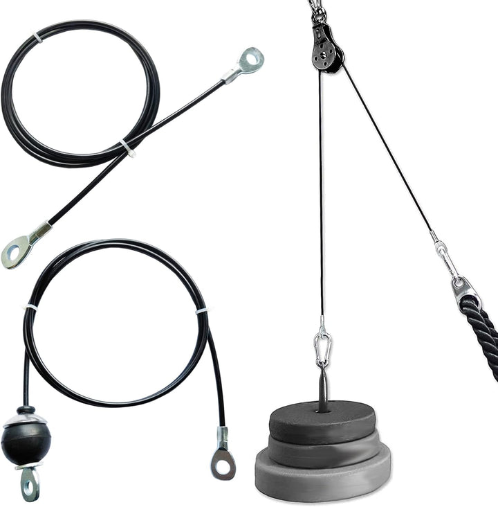 Ersatzkabel für Fitness-Studio B-Kabel + Ball 2M/(79in）, B-Kabel + Ball 2M/(79in）