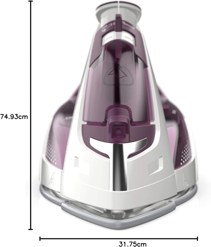 Imetec ZeroCalc Z3 3900 Dampfbügeleisen, Anticalcare-Technologie, Intellivapor-Technologie, 2400 W,
