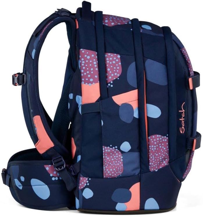 Satch Pack Pencil Slider Light Edition Schulrucksack Set 3tlg. inkl. Sportbeutel (Coral Reef), Coral