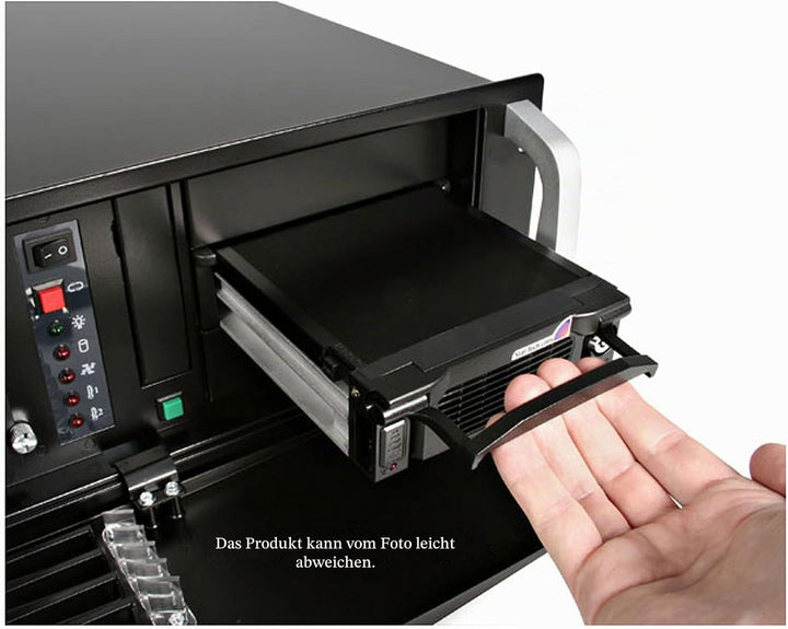 StarTech.com Wechselrahmen 5,25 Zoll - Mobiles Festplatten Hot Swap Speicher Rack für 3,5" (8,9cm) H