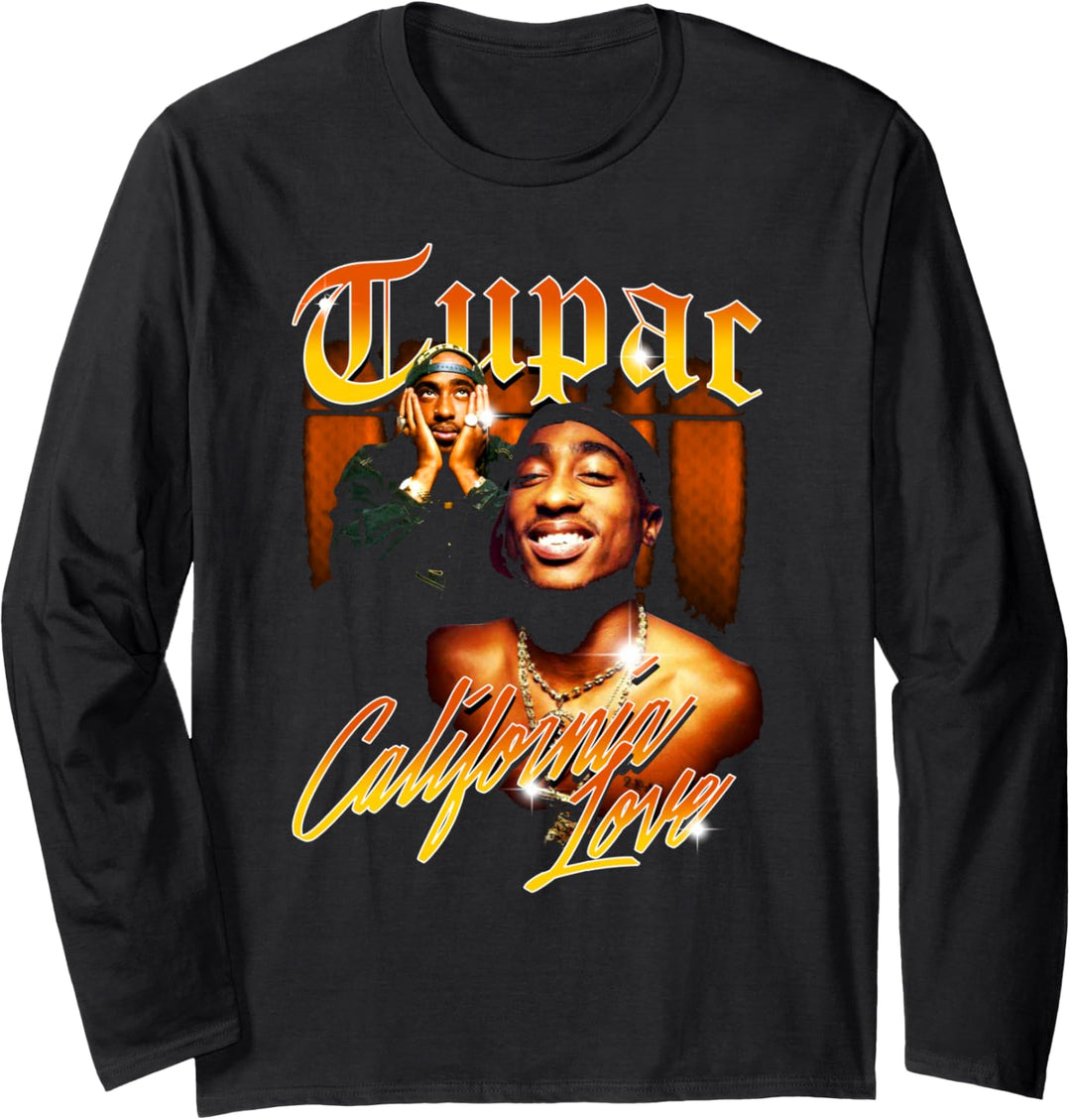 Offizielles Tupac Love Vintage California Langarmshirt