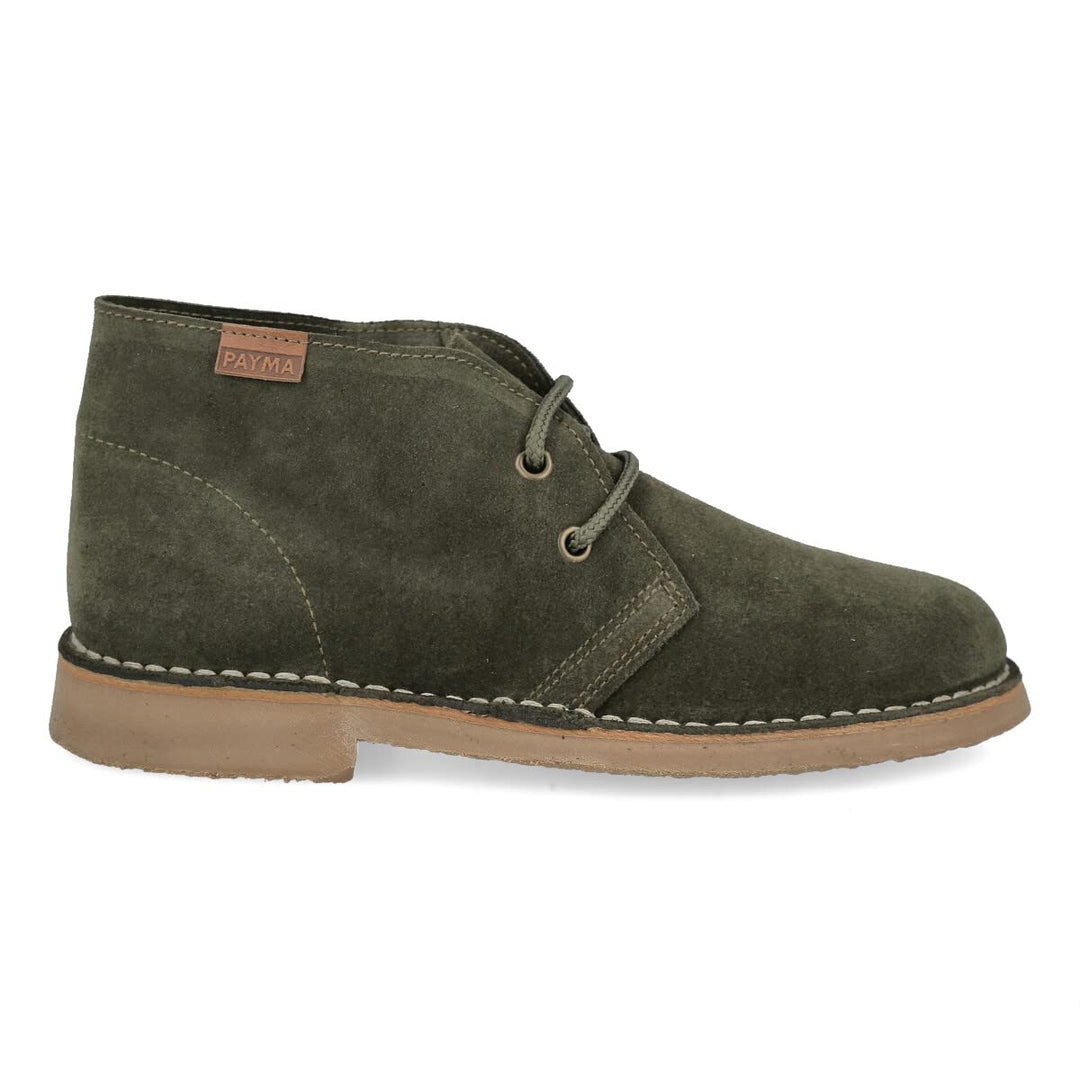 Safari Desert Boot aus WildLeder für Damen und Herren. Schuhe aus Spanien. Chukka Stiefeletten Schuh
