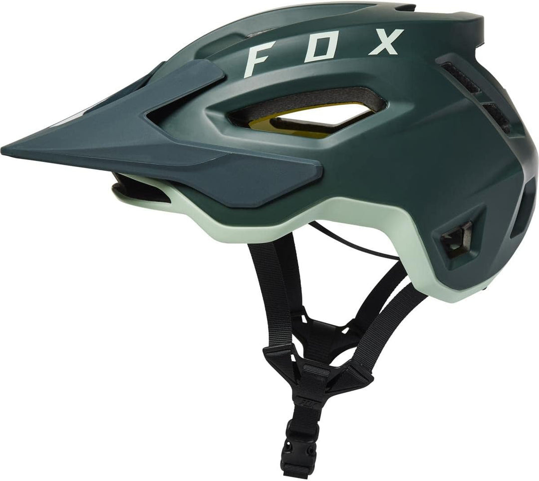 FOX Enduro MTB-Helm Speedframe Emerald Grün L, Grün L
