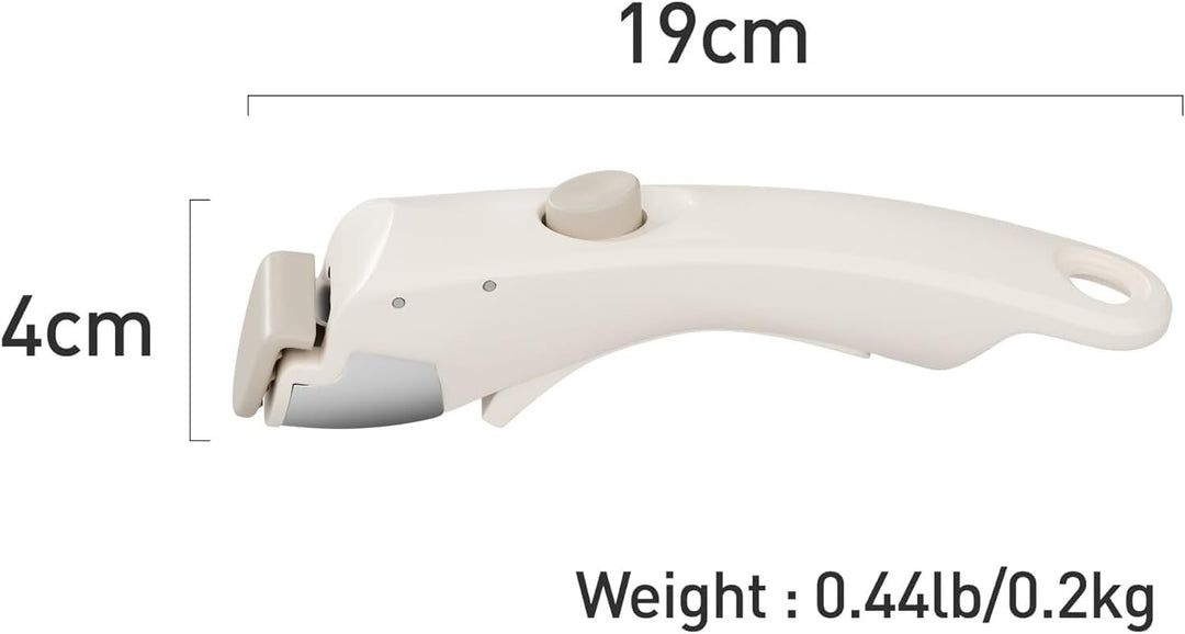 RIOVARM Abnehmbarer Griff für Bratpfanne, Abnehmbarer Griff für stapelbares Kochgeschirrset, Beige B