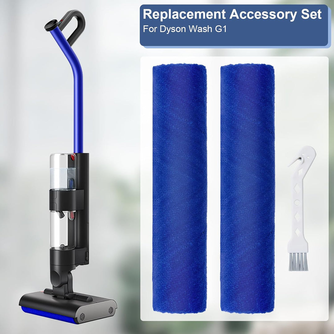 Bürstenrolle Ersatzteile für Dyson Wash G1 Staubsauger Doppelt Bürstenrolle-Zubehör, 2 Bürstenrolle