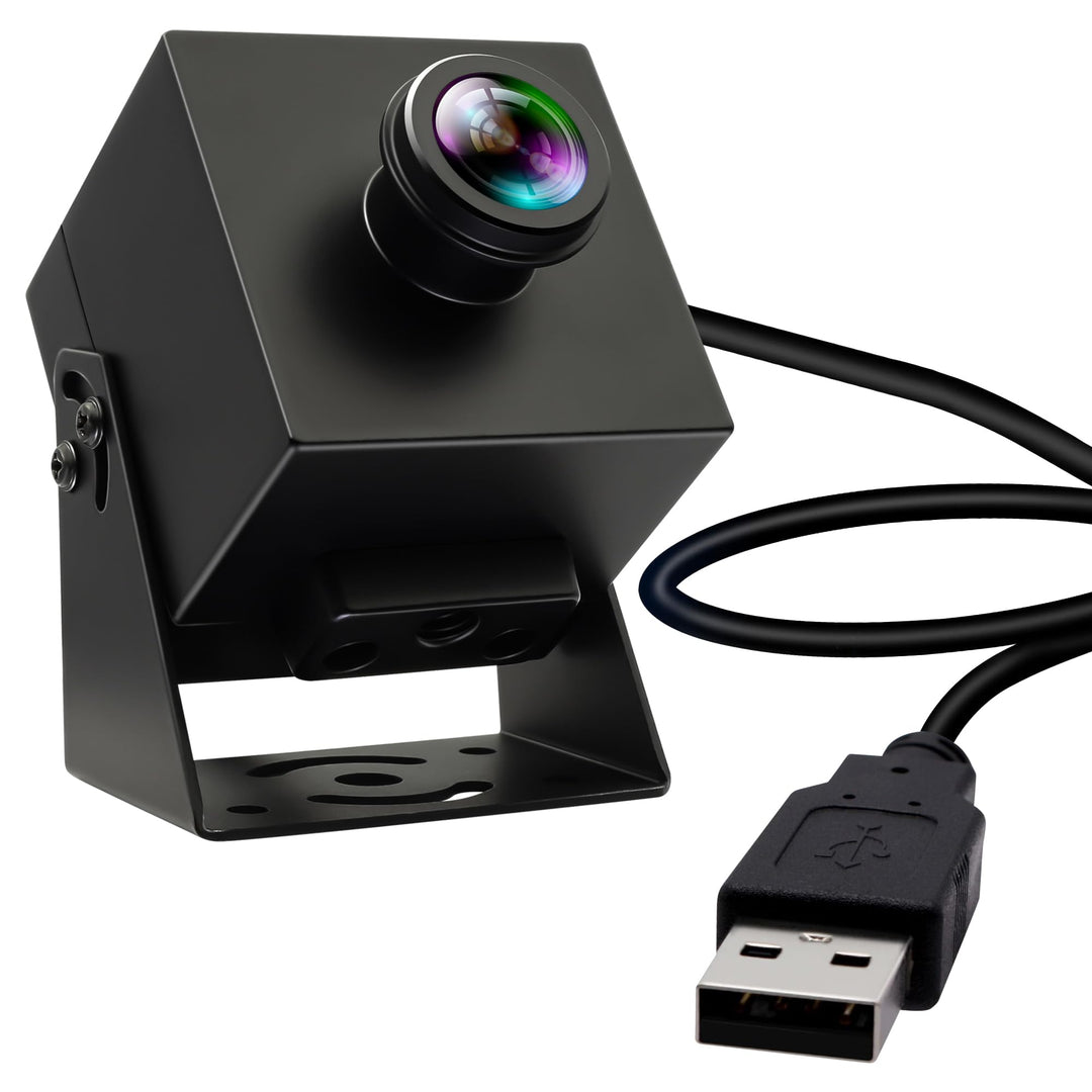 ELP 8K USB Kamera 48MP 6000P Ultra HD USB Webcam mit 200 Grad Weitwinkel Fischaugenobjektiv PC Compu