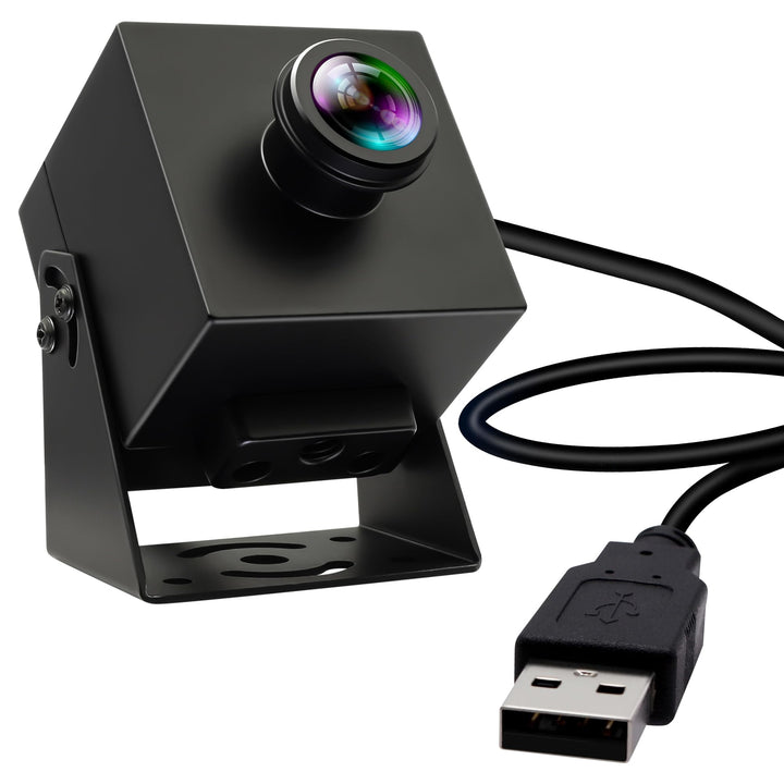 ELP 8K USB Kamera 48MP 6000P Ultra HD USB Webcam mit 200 Grad Weitwinkel Fischaugenobjektiv PC Compu