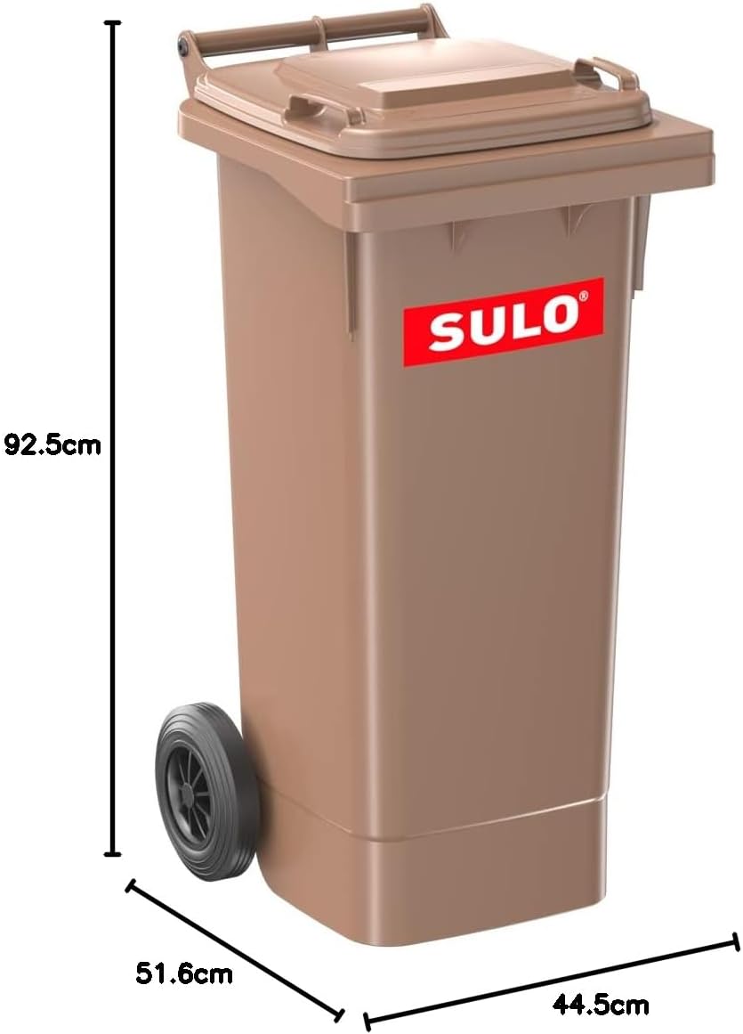 SULO CITYBAC CLASSIC Mülltonne 60L Braun RAL8025