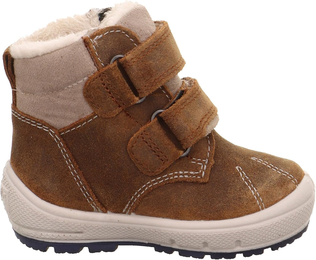 Superfit Baby-Jungen Groovy Warm Gefütterte Gore-tex Schneestiefel 19 EU Braun Beige 3010 0, 19 EU B