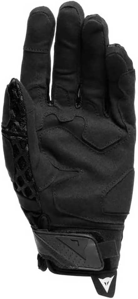 Dainese Air-Maze Unisex Gloves, Motorradhandschuhe Sommer Textil, für Damen und Herren, Schwarz/Schw
