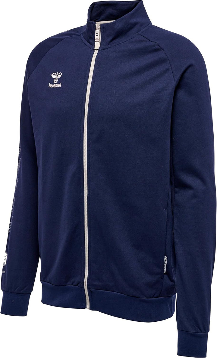 hummel Herren Hmlmove Grid Cot. Zip Jacket jacket XXL MARINE, XXL MARINE