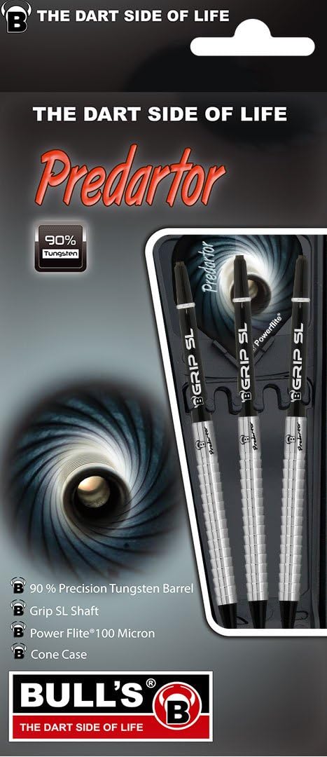 BULL´S Bull's Predartor P1 Soft Dart FARBIG Silber 18g, 18g