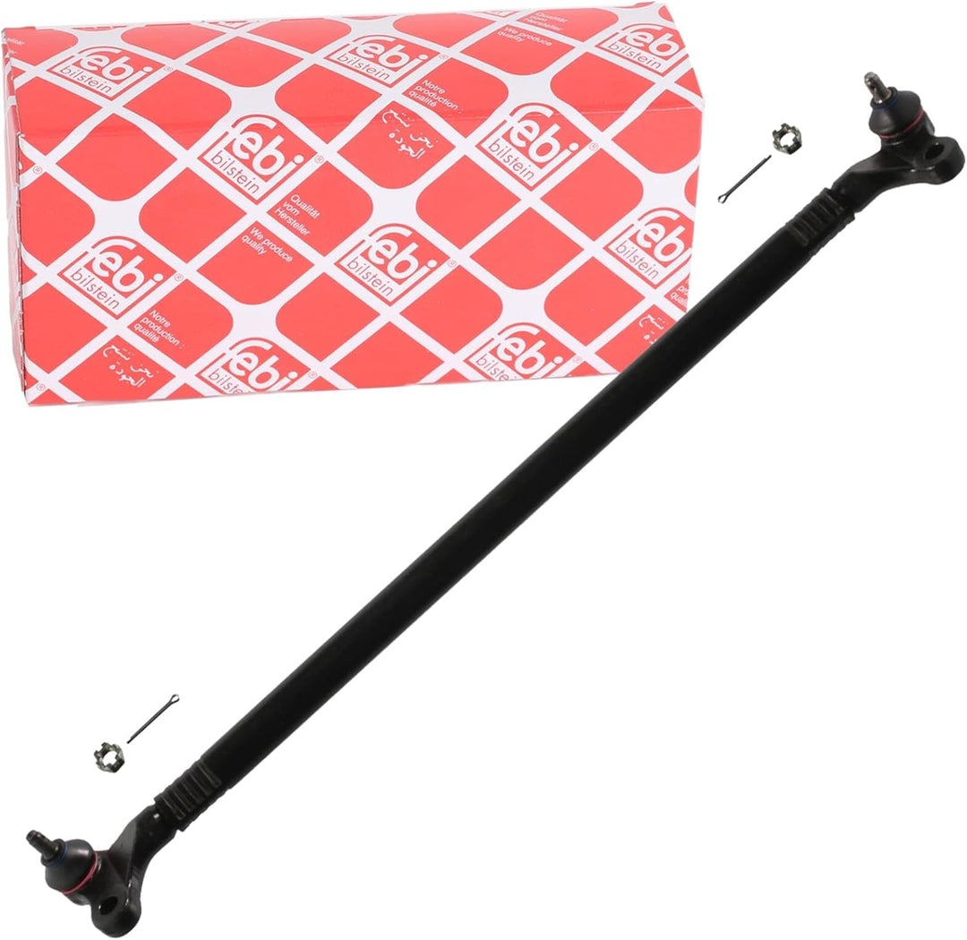 febi bilstein 42708 Spurstange mit Kronenmuttern und Splinten , 1 Stück