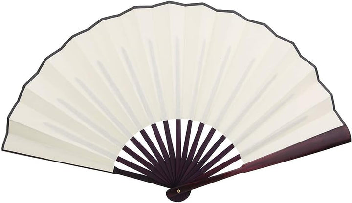 Omabeta Faltfächer Massivholz Craft Fan 10 Inc Dekorativer Tanzfächer für Hochzeitsdekoration Tanz W