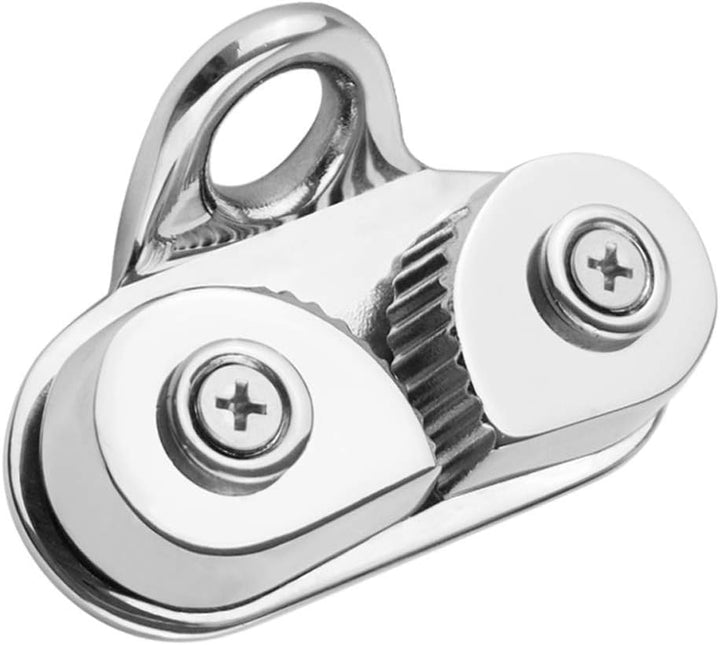 GOFORJUMP Edelstahl 316 Nockenklemme mit Führungsring Nockenklemme für Boote Marinesegeln Segelboot