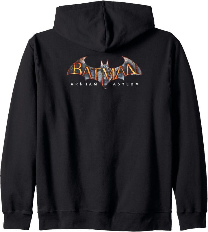Batman: Arkham Asylum Bat Logo Kapuzenjacke