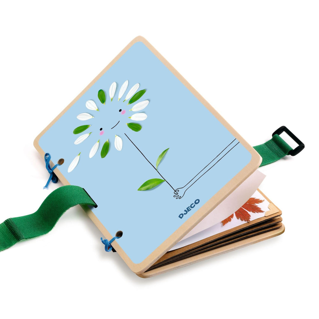 Djeco DIY - Blumenpresse und Karten | Bastel-Set #DJ07974 | Spiel für Kinder, natürliche Inspiration