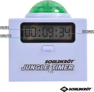 Schildkröt® Jungle Timer, Jungle Line Zubehör, Ninja Timer, Buzzer mit Zeiterfassung, Stoppuhr