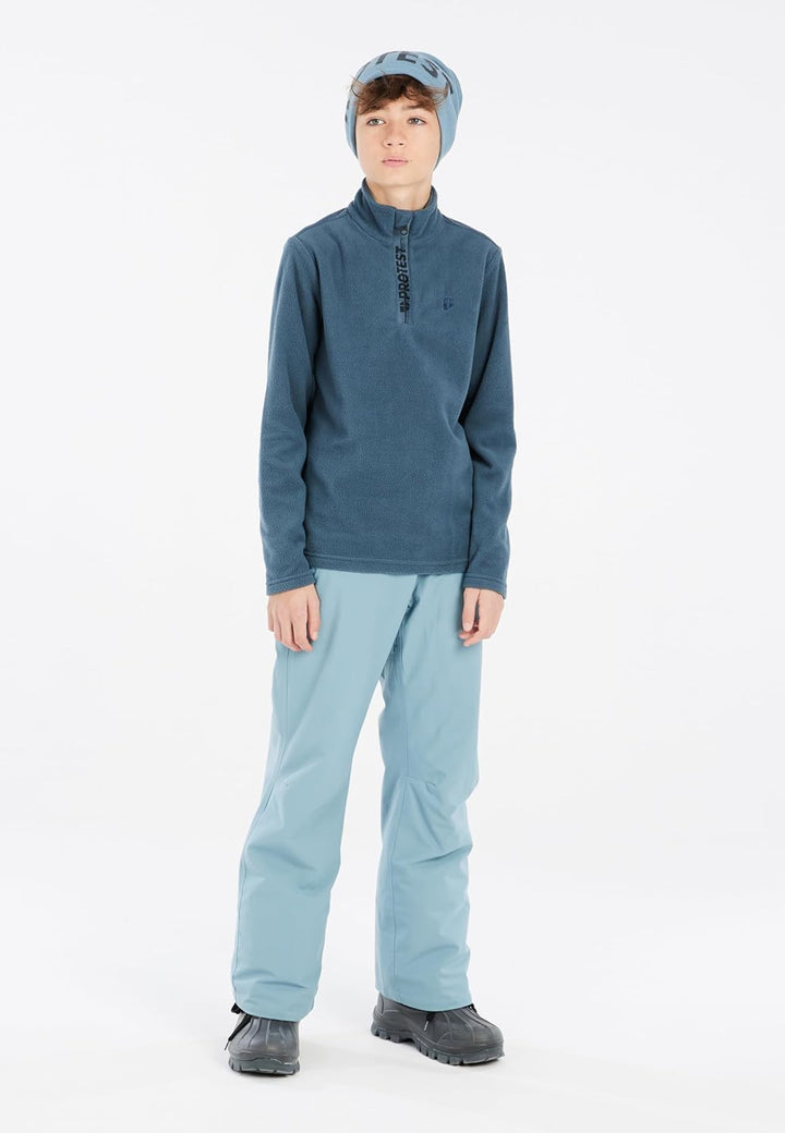 Protest Jungen 1/4-reissverschluss PERFECTY JR 116 Yale Blue, 116 Yale Blue