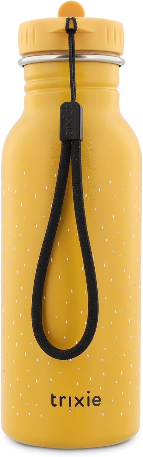 Trixie Trinkflasche Kinder 500ml, Wasserflasche Kindergarten, auslaufsicher | Kinderflasche für Jung