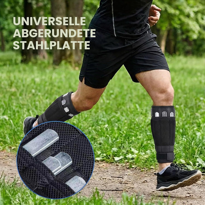 10 Stück Stahlplatten für Gewichtsweste, Krafttraining Gewicht splatten für Gewichtswesten 15CM, 15C